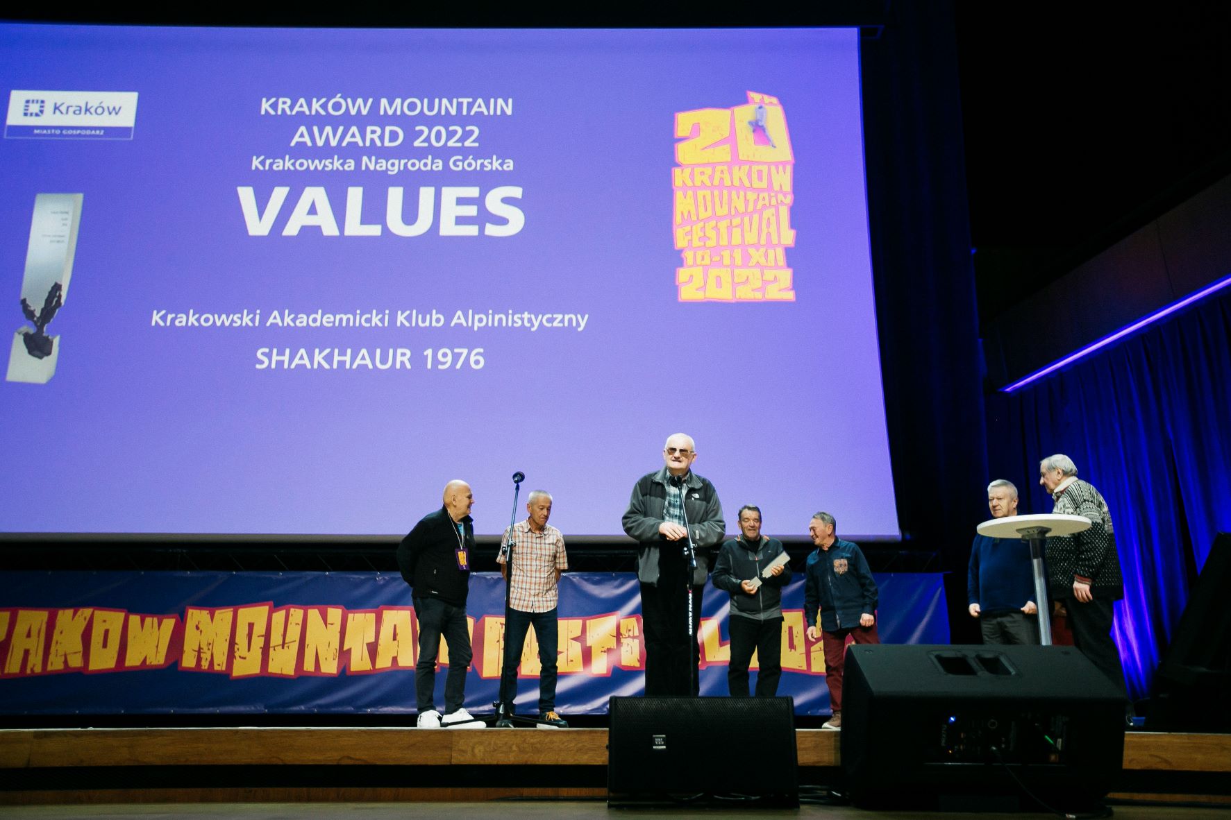 Tegoroczna Kraków Mountain Award Values powędrowała do uczestników wyprawy Krakowskiego Akademickiego Klubu Alpinistycznego fot. Adam Kokot KFG