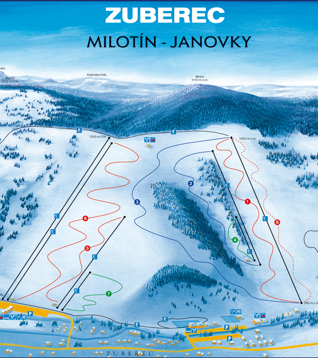 Milotin-Janovki mapka